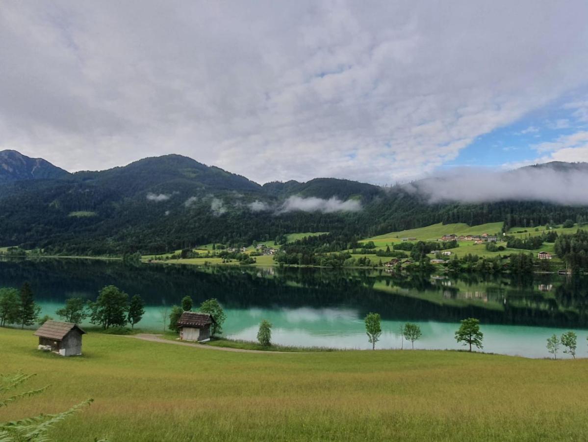 Haus Lackner Am Weissensee In Kaernten Zewnętrze zdjęcie