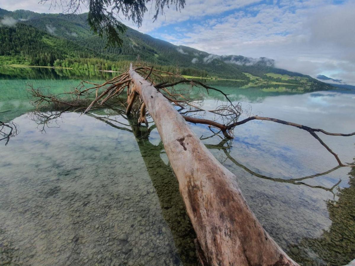 Haus Lackner Am Weissensee In Kaernten Zewnętrze zdjęcie