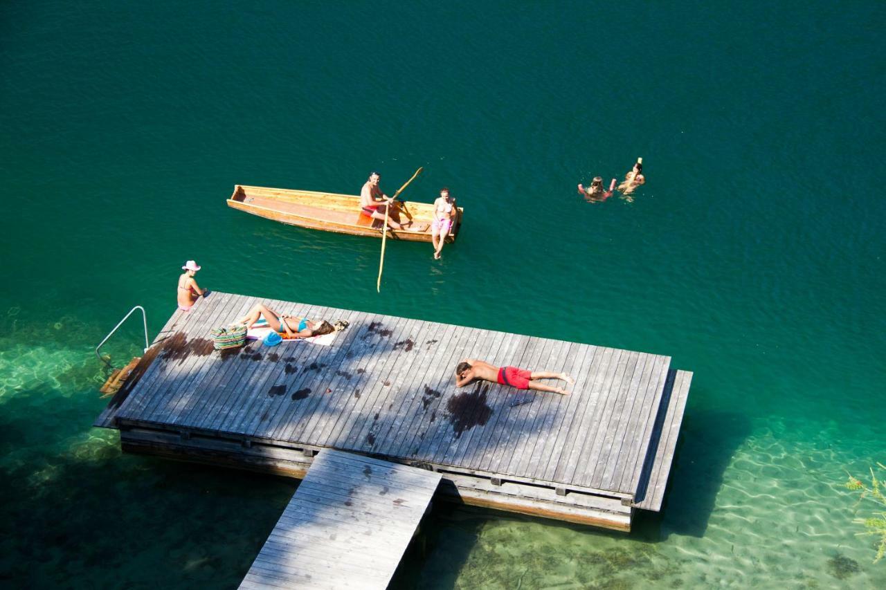 Haus Lackner Am Weissensee In Kaernten Zewnętrze zdjęcie
