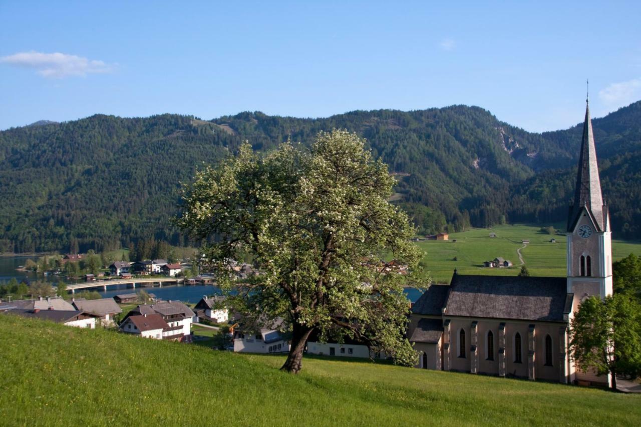 Haus Lackner Am Weissensee In Kaernten Zewnętrze zdjęcie