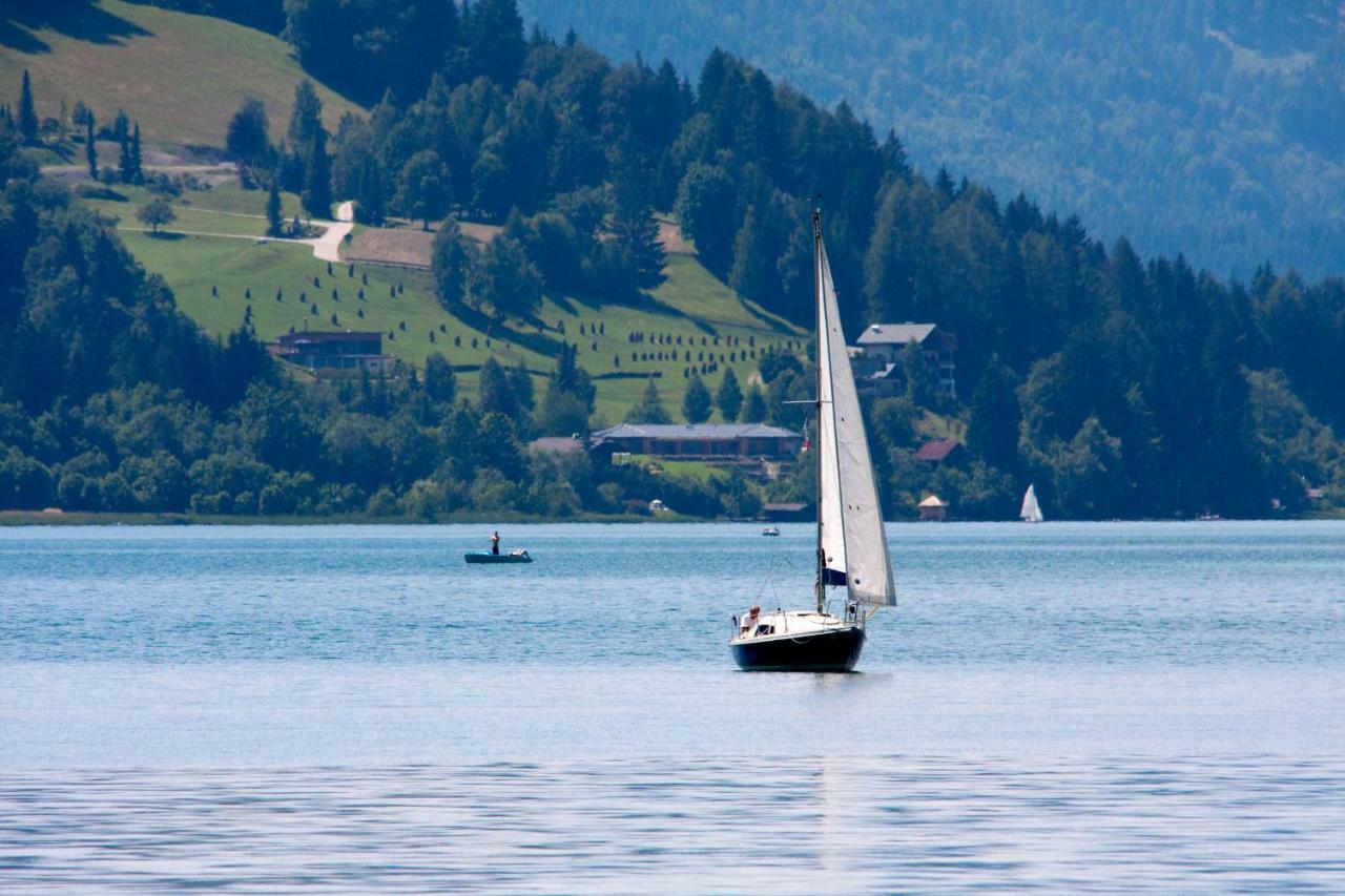 Haus Lackner Am Weissensee In Kaernten Zewnętrze zdjęcie